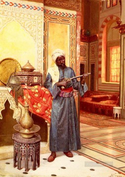 Arab Painting - Harem Ludwig Deutsch Orientalism Araber
